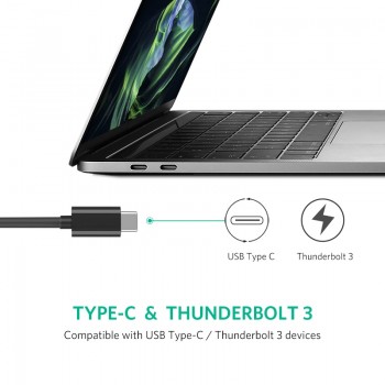 Ugreen USB C Ethernet USB-C to RJ45 Lan Adapter for MacBook Pro Samsung Galaxy S9/S8/Note 9 Type C Network Card USB Ethernet