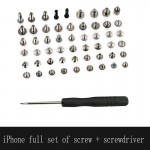 AIBOULLY Screws Full Screw Set for iPhone 4G 4S 5G 5S 6G 6S 6PLUS Repair bolt Complete Kit Replacement Repair Parts for iphone