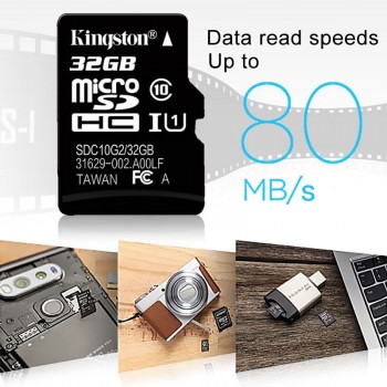 Kingston Micro SD Card  Memory Card Class10 carte sd memoria C10 Mini SD Card SDHC/SDXC TF Card  UHS-I For Mobile phone