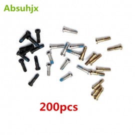 Absuhjx 200pcs Bottom Screw for iPhone 6S 6 Plus 5S 8 X Dock Connector Torx 5 Point Star Pentacle Screws Accessories Pentalobe