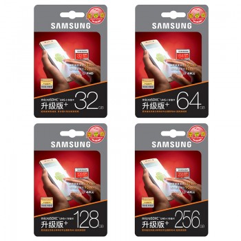SAMSUNG Memory Card Micro SD EVO PLUS 256GB 128GB 64GB 32GB SDHC SDXC Grade Class10 C10 UHS-1 TF Cards Trans Flash 4K  microsd
