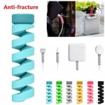 10pcs MIX Protector Saver Cover For Apple iPhone 8 X USB Charger Cable Cord