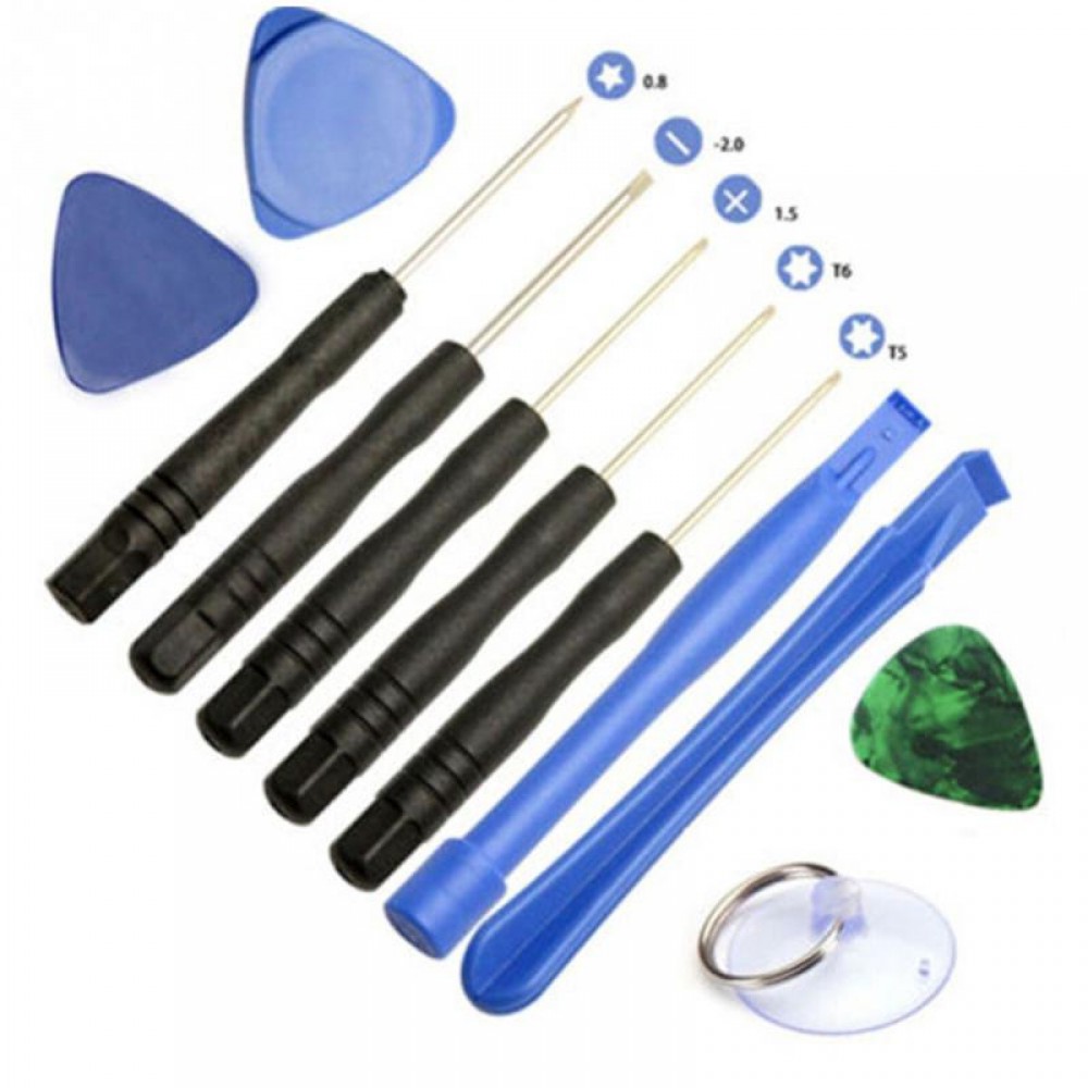 2018 Promotion Mobile Phone Repair Opening Tools Ferramentas Kit Set 11Pcs/set Smart Phones Pry Repair Screwdrivers