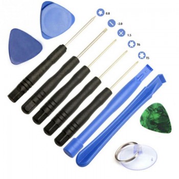 2018 Promotion Mobile Phone Repair Opening Tools Ferramentas Kit Set 11Pcs/set Smart Phones Pry Repair Screwdrivers