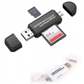 Memery Cards Reading Device Micro USB OTG to USB 2.0 Adapter SD Card Reader For Android Phone Tablet PC