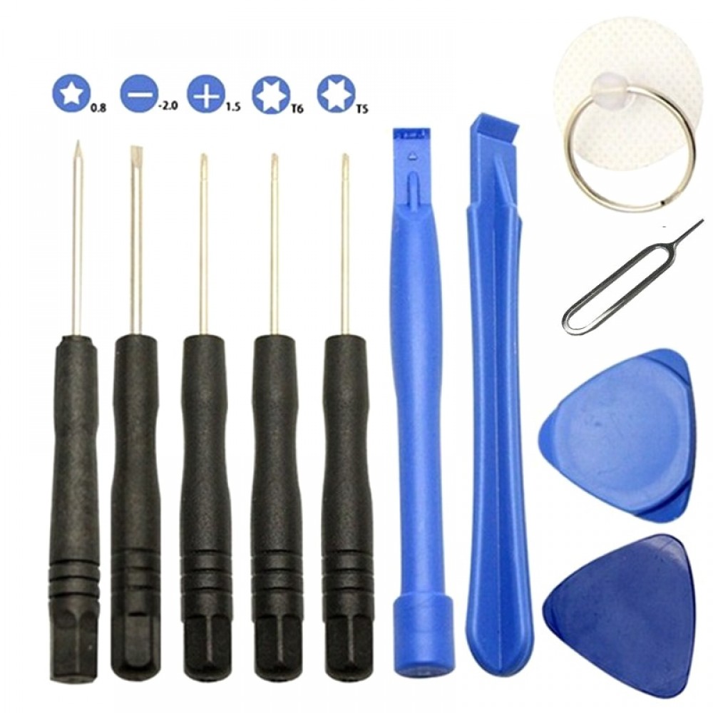 11Pcs/Set Screwdriver Repair Tools Kit Opening Pry For iPhone 8 7 6 5 4 4S 3GS NK-Shopping