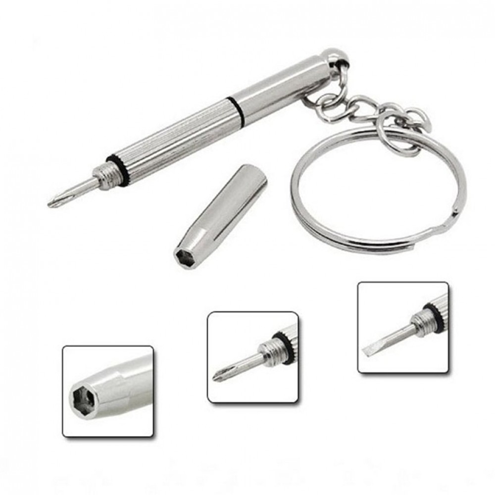 Del Home Sunglass Eyeglass Cellphone Watch Repair Keychain Screwdriver Tool td831 drop shipping