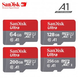 Original Sandisk micro sd card 16gb 32gb 64gb 200gb cartao de memoria carte micro sd 128gb class 10 up to 90MB/s memory card