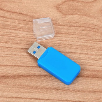 FFFAS High Quality Mini USB 2.0 Card Reader for Micro SD Card TF Card Adapter Plug and Play Colourful Choose from for Tablet PC