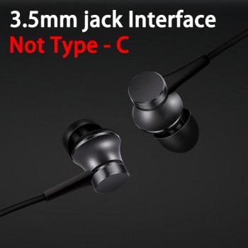 Xiaomi Piston 3 Earphones USB Type-C Mi 3.5mm Fresh Edition Earphone Headset with Mic for Xiaomi Mi 6/8 Huawei Earphone Earbuds