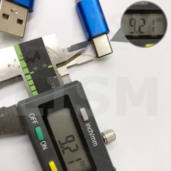 9mm Long Type-C Connector Type C Cable USB-C Cabel 1m For Blackview P10000 BV9500 BV9000 BV7000 Pro For Oukitel K5000 Pro K6 K10