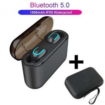 Ture Wireless Earphones HBQ Q32 Bluetooth 5.0 Headset With Mic Mini Bluetooth Earbud In-Ear Cordless Earphone PK i10 TWS Headset