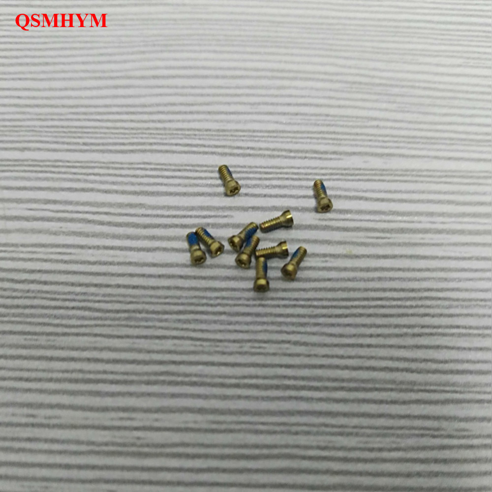 QSMHYM 10pcs Torx Six Pointed Star Screw Pentacle Dock Bottom Connector Back Bolt For Huawei Mate 9 / Mate 9 Pro