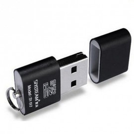 High speed USB 2.0 Interface Micro SD TF T-Flash Memory Card Reader Adapter Lightweight Portable Mini Memory CardReaderWholesale