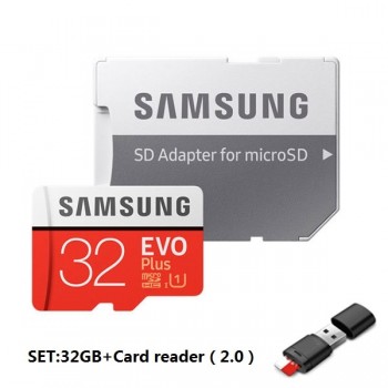 SAMSUNG EVO Plus Memory Card 8GB/32GB/SDHC 64GB/128GB/256GB/SDXC Micro SD TF Card Class10 Microsd C10 UHS-1 Cards  100% Original