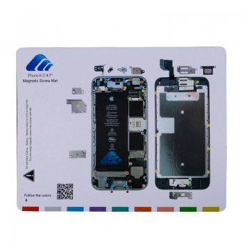 Magnetic Screw Mat for iphone 6 6s plus 7 7 plus Work Guide Pad Professional Plate Repair Tools for iphone 5s 6s 6 plus Chart