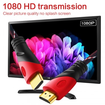 Nylon Braid HDMI Cable 0.5M 1M 2M  3M 5M 8M 10M HDMI Cord 1080P 3D for PS4 Xbox Projector HD LCD Apple TV PC Laptop Computer