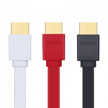 Lungfish High-speed FLAT HDMI cable  Supports 3D Resolution Ethernet 1080P Audio Return 0.3M 1M 1.5M 2M 3M 5M 7.5M 10M 15M