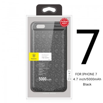 Baseus 5000/7300mAh Battery Charger Case For iPhone 7 / 7 Plus  Portable Power Bank Case External Backup Charging Case Cover