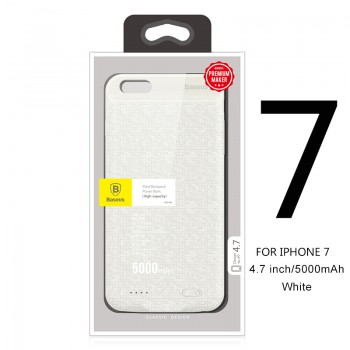Baseus 5000/7300mAh Battery Charger Case For iPhone 7 / 7 Plus  Portable Power Bank Case External Backup Charging Case Cover