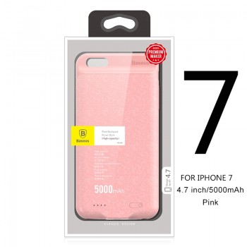 Baseus 5000/7300mAh Battery Charger Case For iPhone 7 / 7 Plus  Portable Power Bank Case External Backup Charging Case Cover