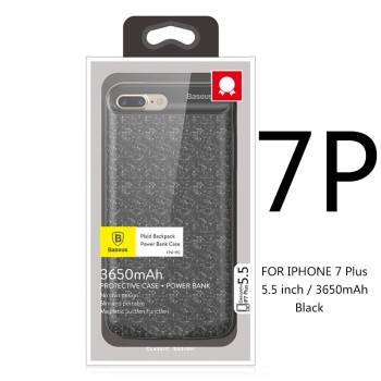 Baseus 5000/7300mAh Battery Charger Case For iPhone 7 / 7 Plus  Portable Power Bank Case External Backup Charging Case Cover