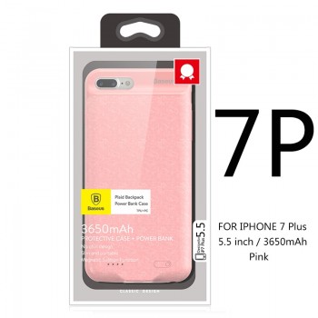 Baseus 5000/7300mAh Battery Charger Case For iPhone 7 / 7 Plus  Portable Power Bank Case External Backup Charging Case Cover