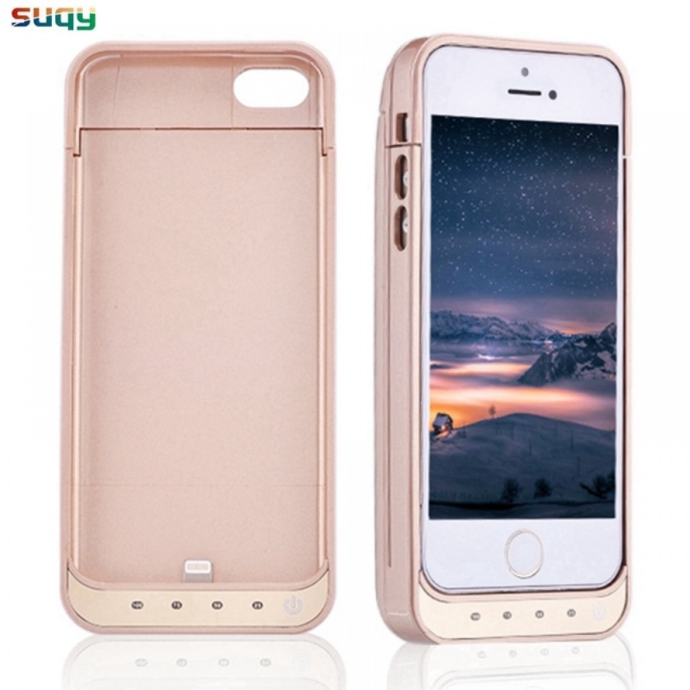 suqy for iphone 5 5g 5c 5s se Battery Case 4200mAh Case with Battery for iphone 5 5c 5s se Best External Accumulator with holder