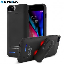 KEYSION 3000/4200mAh Portable Charging Case For iphone 8 7 6s Plus Battery Power Bank Battery Charger Case Cover for i8 7 6 8P