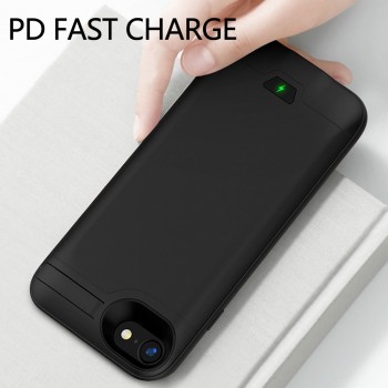 8200mAh Portable Charger External Power Bank Case for iphone 7 8 Charging Base for iPhone 8 plus Backup Battery Cover Holder