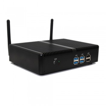 Cheapest Intel Core i7 i5 7200U i3 7100U Fanless Mini PC Windows 10 Pro Barebone Computer DDR4/DDR3 2.4GHz 4K HTPC WiFi HDMI VGA