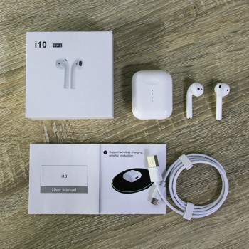 New Handsfree Headphone Mini Tws i10 i9s i7p mini Earphone Latest Bt 5.0 True Wireless Earbuds 2-3Hours Play Time i10s tws