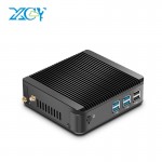 XCY Mini PC Windows 10 Intel Core i3 4010Y  i5 4200Y i7 4610Y Dual Core Fanless Mini Desktop PC HDMI VGA WiFi Nettop HTPC