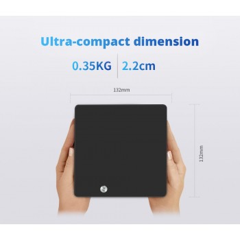 xcy intel 1007u/2117U mini pc with 1.8Ghz fanless thin client TV BOX