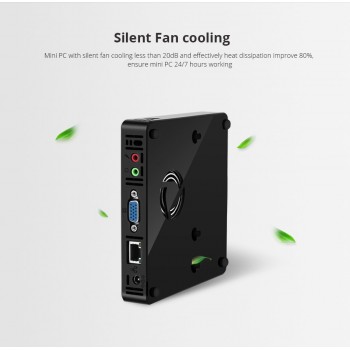 xcy intel 1007u/2117U mini pc with 1.8Ghz fanless thin client TV BOX