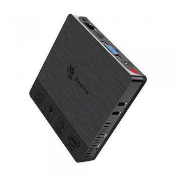 Beelink BT3 pro Mini PC Windows 10 Intel X5-Z8350 Quad Core 4GB RAM 64GB HDD desktop computers nuc HTPC HDMI VGA output linux
