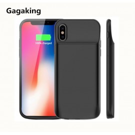Gagaking Newest External battery case for iphone X XS XSmax XR Portable charger case for apple X 6000mAh ultra slim power bank