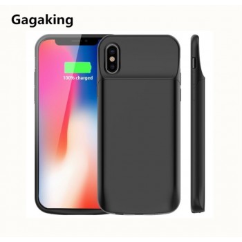 Gagaking Newest External battery case for iphone X XS XSmax XR Portable charger case for apple X 6000mAh ultra slim power bank