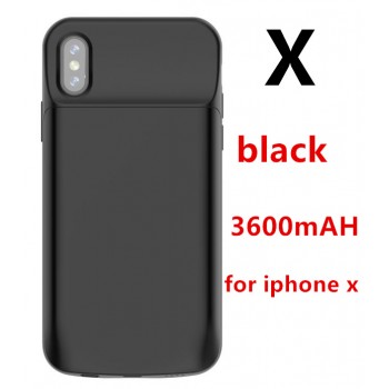 Gagaking Newest External battery case for iphone X XS XSmax XR Portable charger case for apple X 6000mAh ultra slim power bank