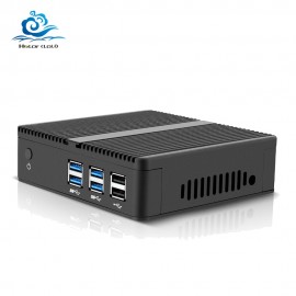 HLY Mini PC Intel Core i5 4200U Celeron 3965U 4K Mini Computer Fanless PC Mini Windows 10 Ubuntu Desktop NetTop VGA HDMI Wifi