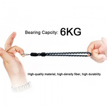 Ascromy Adjustable Wrist Strap Hand Lanyard For Phone iPhone Samsung Camera GoPro USB Flash Drives Keys ID Card keycord keychain