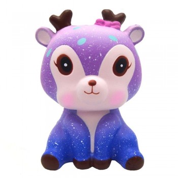 Squishy Toy Cartoon Deer Unicorn Cake Squishy Slow Rising Cream Scented Phone Toy Kids Kawaii Squish Anti stress Stress Reliever