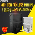 MSECORE 8TH Gen Quad-core i5 8250U I7 8550U Gaming Mini PC Windows 10 Desktop Computer barebone Nettop linux intel UHD620 wifi