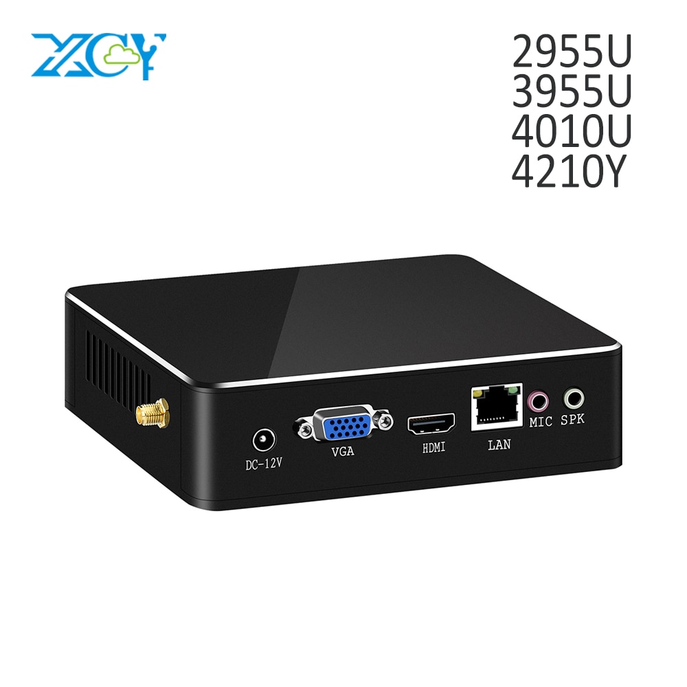 Mini PC Celeron 3965U 4K HDMI VGA DDR3L USB3.0 WiFi 8GB RAM 240G SSD Micro PC NUC Ultra Compact Silent Windows Intel PC