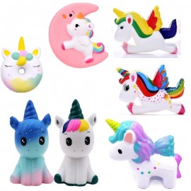 jumbo Squishy Antistress Entertainment Squishe animals deer unicorn For Children adults Stress Relief Anti-stress Toys Squeeze