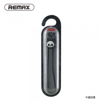 REMAX Cartoon silicone finger ring pendant anti-fall Cute Universal Mobile Phone Lanyard phone Rope hand Strap
