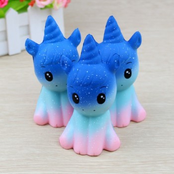 NEW 12CM Jumbo Unicorn Squishy Doll Slow Rising Flying Horse Phone Strap Decompression Toys Stress Reliever Mobile Phone Straps