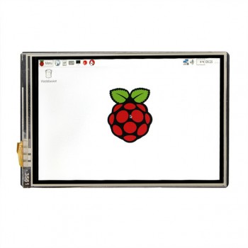 New 3.5 inch 128M SPI 60Hz TFT LCD Display Touch Screen + ABS Case + Fan + Heat sink For Raspberry Pi 3 B+