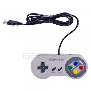 In Stock! GeeekPi Original Retroflag SUPERPi CASE-J NESPi Case with Optional Game Controller for Raspberry Pi 3B Plus (3B+)/3B