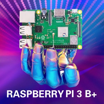 2018 new original Raspberry Pi 3 Model B+ (plug) Built-in Broadcom 1.4GHz quad-core 64 bit processor Wifi Bluetooth and USB Port